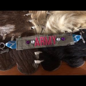 Camo army bracelet
